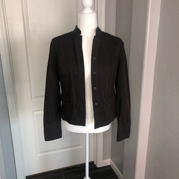Mossimo Button down  Fitted Jacket Medium - Picture 2 of 6